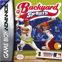 Backyard Baseball 2007 GameBoy Advance US box art