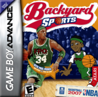Backyard Basketball 2007 GameBoy Advance US box art