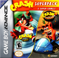 Crash Superpack GameBoy Advance  box art