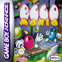 Eggo Mania PAL GameBoy Advance PAL box art