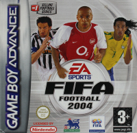 FIFA Football 2004 PAL GameBoy Advance  box art