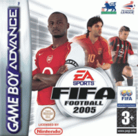 FIFA Football 2005 PAL GameBoy Advance  box art