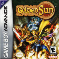 Golden Sun GameBoy Advance US box art