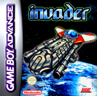 Invader GameBoy Advance US box art