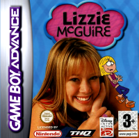 Lizzie McGuire PAL GameBoy Advance  box art