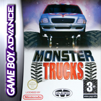 Monster Trucks PAL GameBoy Advance PAL box art