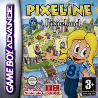 Pixeline i Pixieland PAL GameBoy Advance PAL box art