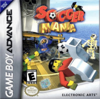 Soccer Mania GameBoy Advance US box art