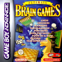 Ultimate Brain Games PAL GameBoy Advance PAL box art