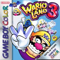 Wario Land 3 PAL GameBoy Color PAL box art