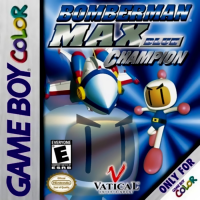 Bomberman Max Blue Champion GameBoy Color  box art