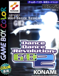 Dance Dance Revolution GB 2 JP GameBoy Color JP box art