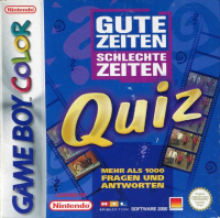 Gute Zeiten Schlechte Zeiten Quiz PAL GameBoy Color PAL box art