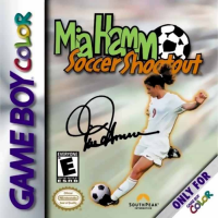 Mia Hamm Soccer Shootout GameBoy Color US box art