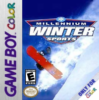 Millennium Winter Sports GameBoy Color US box art