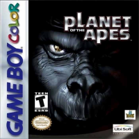 Planet of the Apes PAL GameBoy Color box art