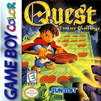 Quest Fantasy Challenge GameBoy Color  box art