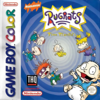 Rugrats Time Travelers PAL GameBoy Color  box art
