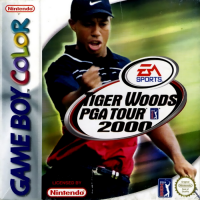 Tiger Woods PGA Tour 2000 PAL GameBoy Color PAL box art