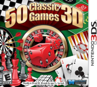 50 Classic Games 3D Nintendo 3DS US box art