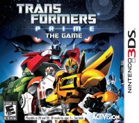 Transformers: Prime Nintendo 3DS US box art