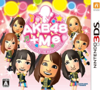 AKB48+Me JP Nintendo 3DS JP box art