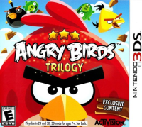 Angry Birds Trilogy Nintendo 3DS US box art