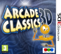 Arcade Classics 3D PAL Nintendo 3DS PAL box art