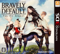 Bravely Default Nintendo 3DS US box art