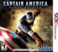Captain America: Super Soldier Nintendo 3DS box art