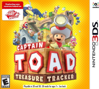 Captain Toad: Treasure Tracker Nintendo 3DS US box art