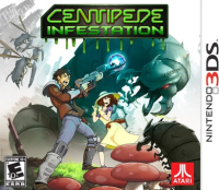 Centipede: Infestation Nintendo 3DS US box art
