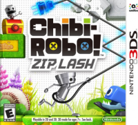 Chibi-Robo Zip Lash PAL Nintendo 3DS PAL box art