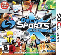 Deca Sports Extreme Nintendo 3DS US box art