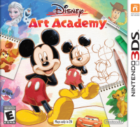 Disney Art Academy Nintendo 3DS US box art