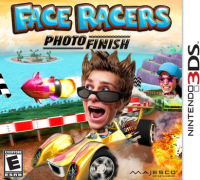 Face Racers: Photo Finish Nintendo 3DS US box art