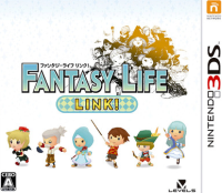 Fantasy Life LInk JP Nintendo 3DS box art