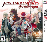 Fire Emblem Fates Birthright Nintendo 3DS US box art