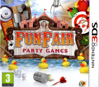 Funfair Party Games PAL Nintendo 3DS PAL box art