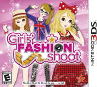 Girls' Fashion Shoot Nintendo 3DS US box art