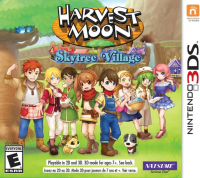 Harvest Moon: Skytree Village PAL Nintendo 3DS box art