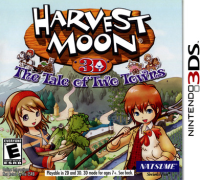 Harvest Moon: The Tale Of Two Towns Nintendo 3DS box art