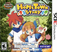 Hometown Story PAL Nintendo 3DS box art