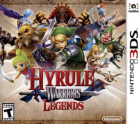 Hyrule Warriors Legends Nintendo 3DS US box art