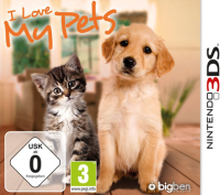 I Love My Pets PAL Nintendo 3DS PAL box art