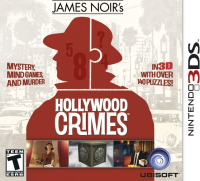 James Noir's Hollywood Crimes Nintendo 3DS US box art