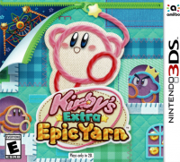 Kirby's Extra Epic Yarn Nintendo 3DS  box art