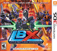 LBX: Little Battlers Experience Nintendo 3DS US box art