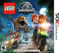 LEGO Jurassic World Nintendo 3DS US box art