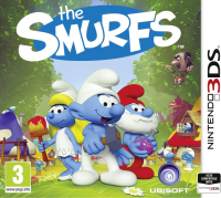 Les Schtroumpfs PAL Nintendo 3DS PAL box art